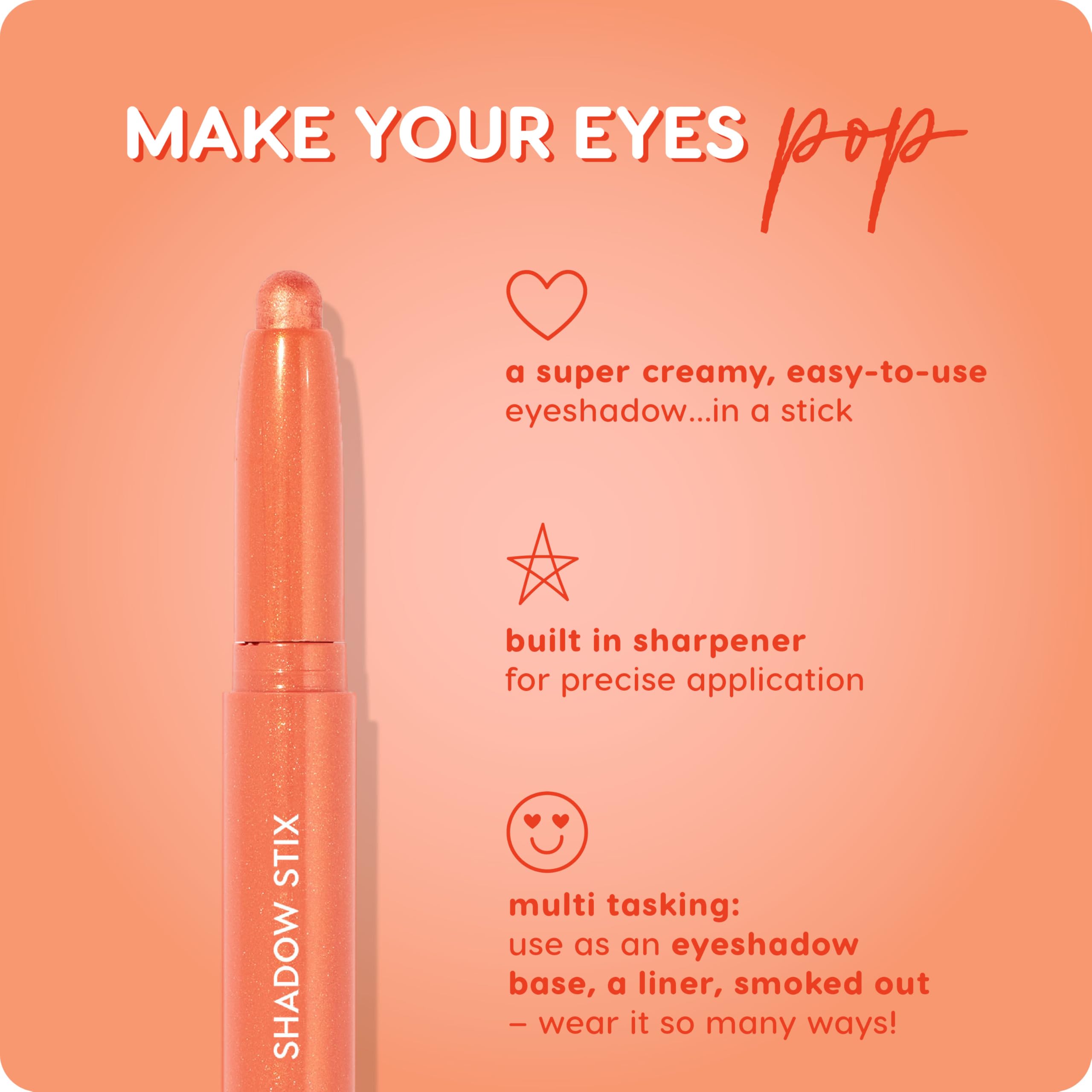 ColourPop Shadow Stix being applied as base, liner, and smudge for versatile looks.