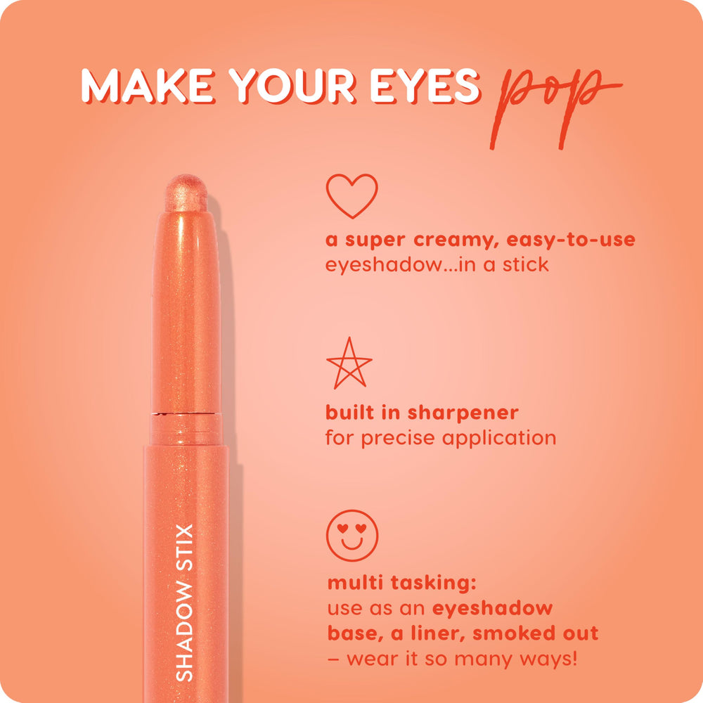 ColourPop Shadow Stix being applied as base, liner, and smudge for versatile looks.