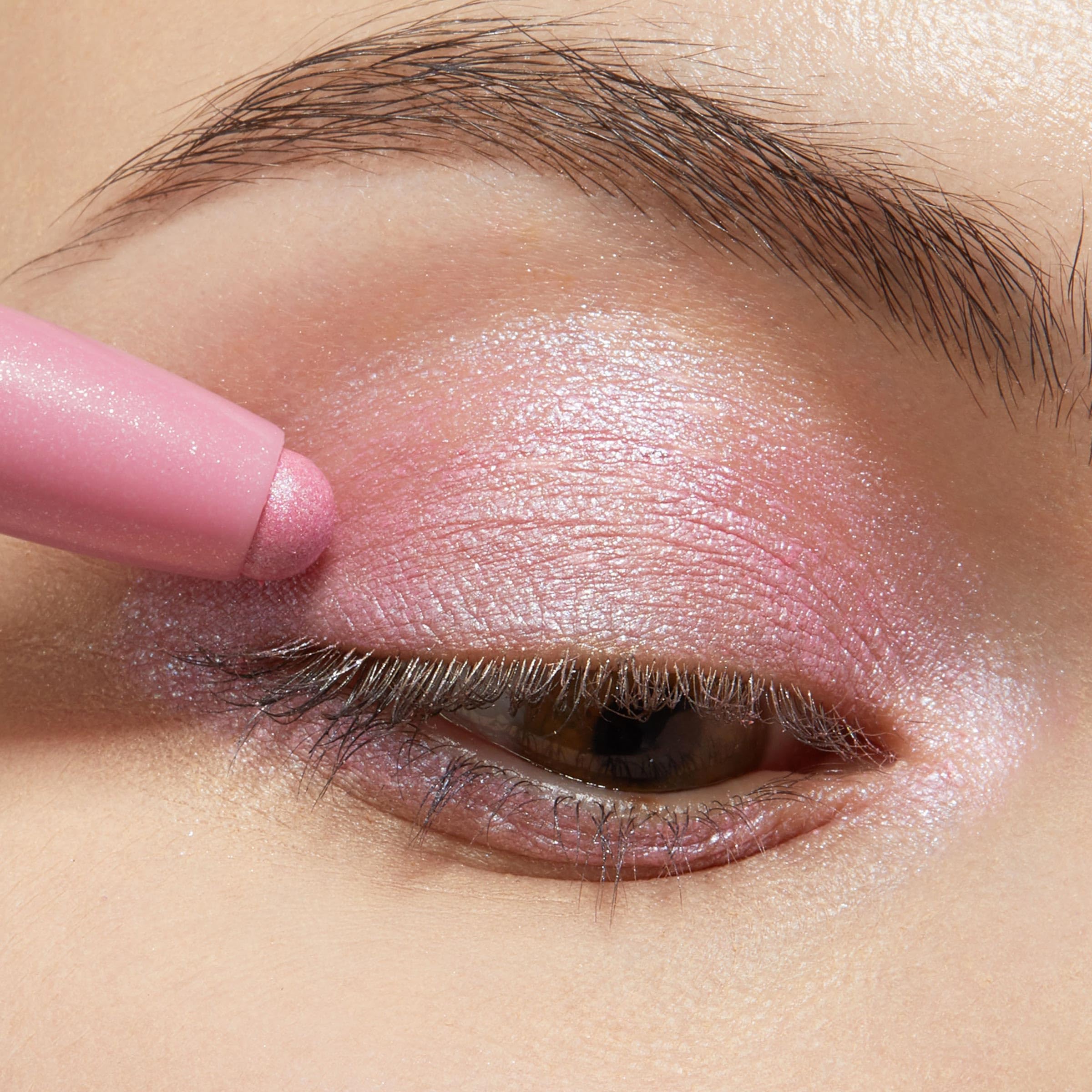 Built-in sharpener close-up on ColourPop Shadow Stix demonstrates precise tip.