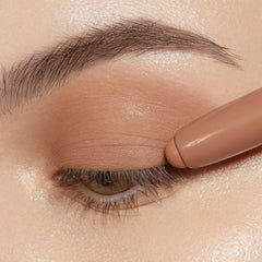 ColourPop Shadow Stix Cocktail Party base-use demonstrates color lock with precision.