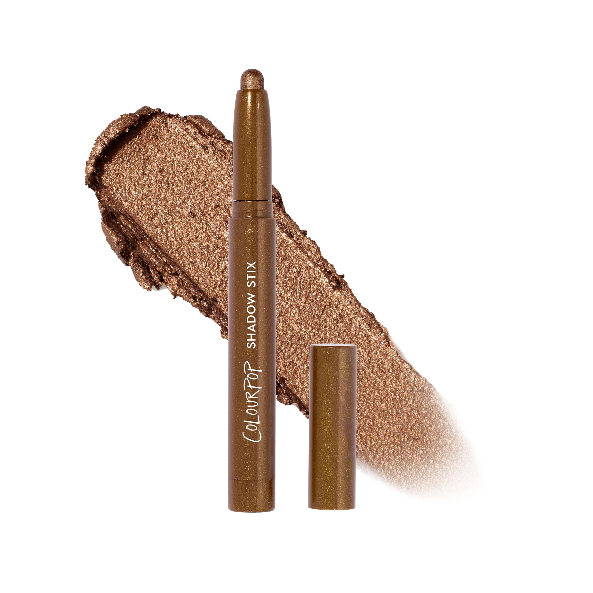 ColourPop Shadow Stix closeup shows creamy, blendable color for fast eye looks.