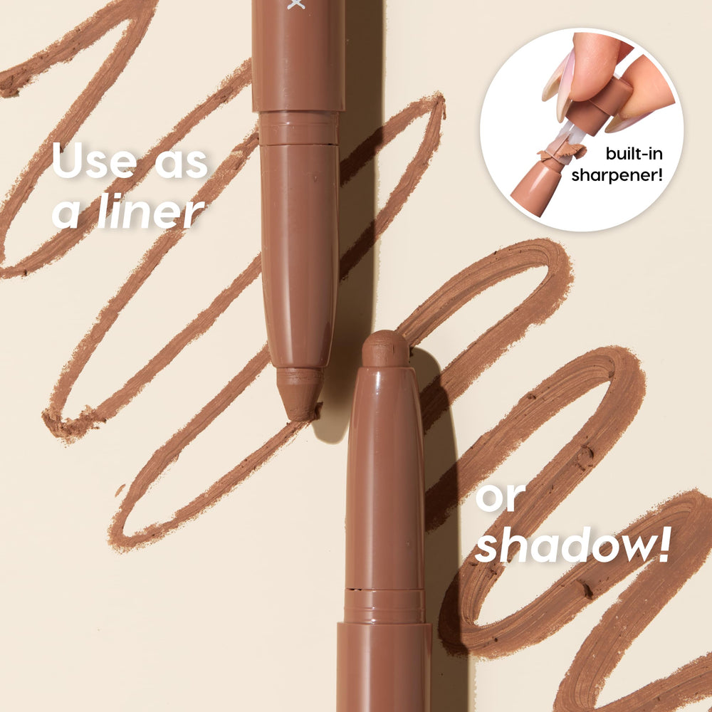 ColourPop Shadow Stix metallic finish highlighting for glam looks.