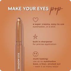 ColourPop Shadow Stix precision tip close-up for accurate application.
