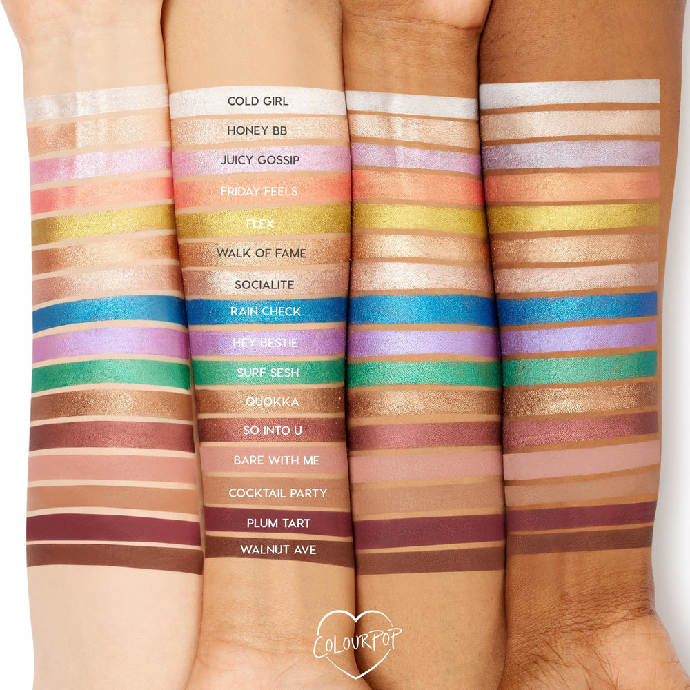 ColourPop Shadow Stix So Into U, delineado definido con deslizamiento suave.