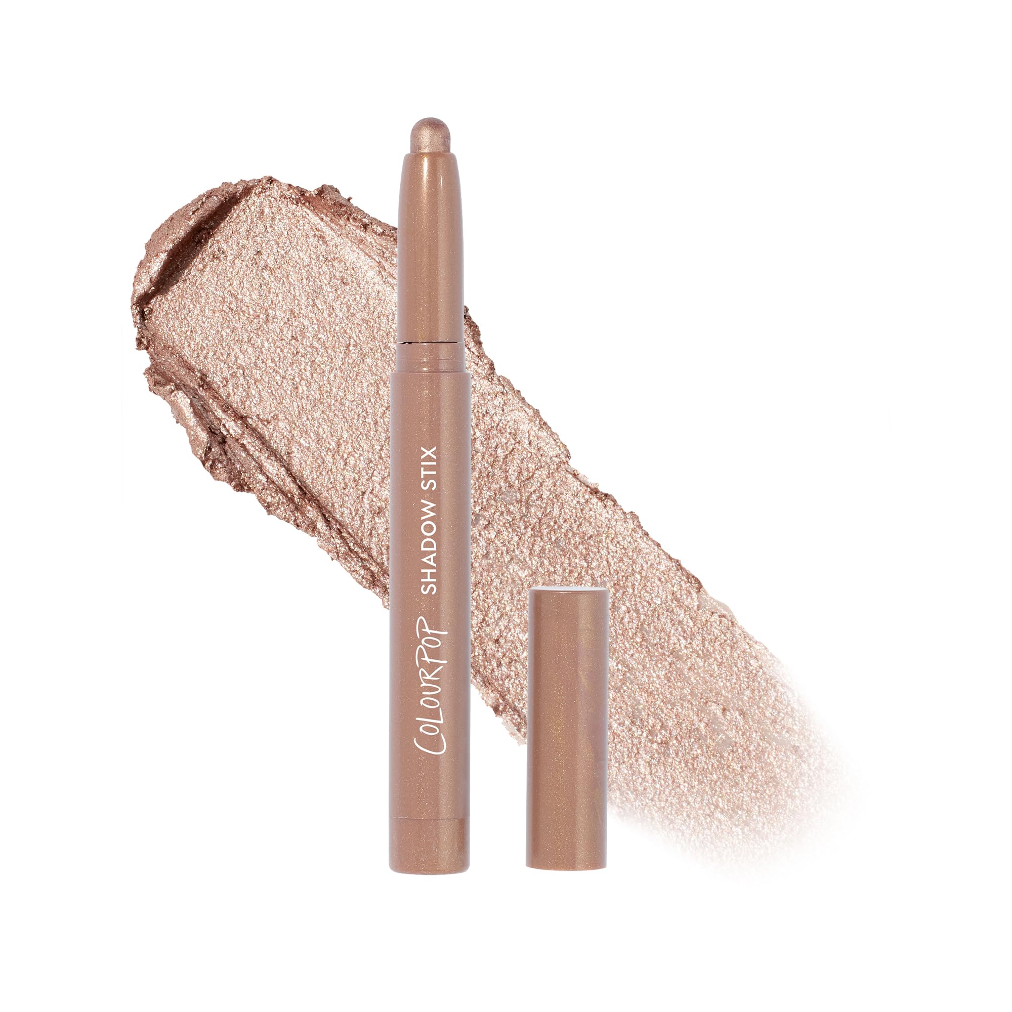 ColourPop Shadow Stix Socialite cream eyeshadow stick delivers smooth, vivid color.