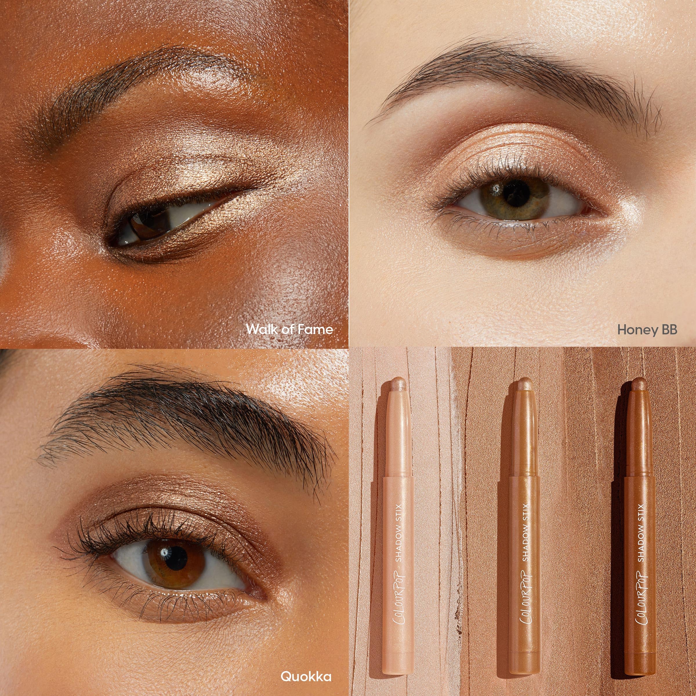 ColourPop Shadow Stix travel-friendly packaging for on-the-go makeup.