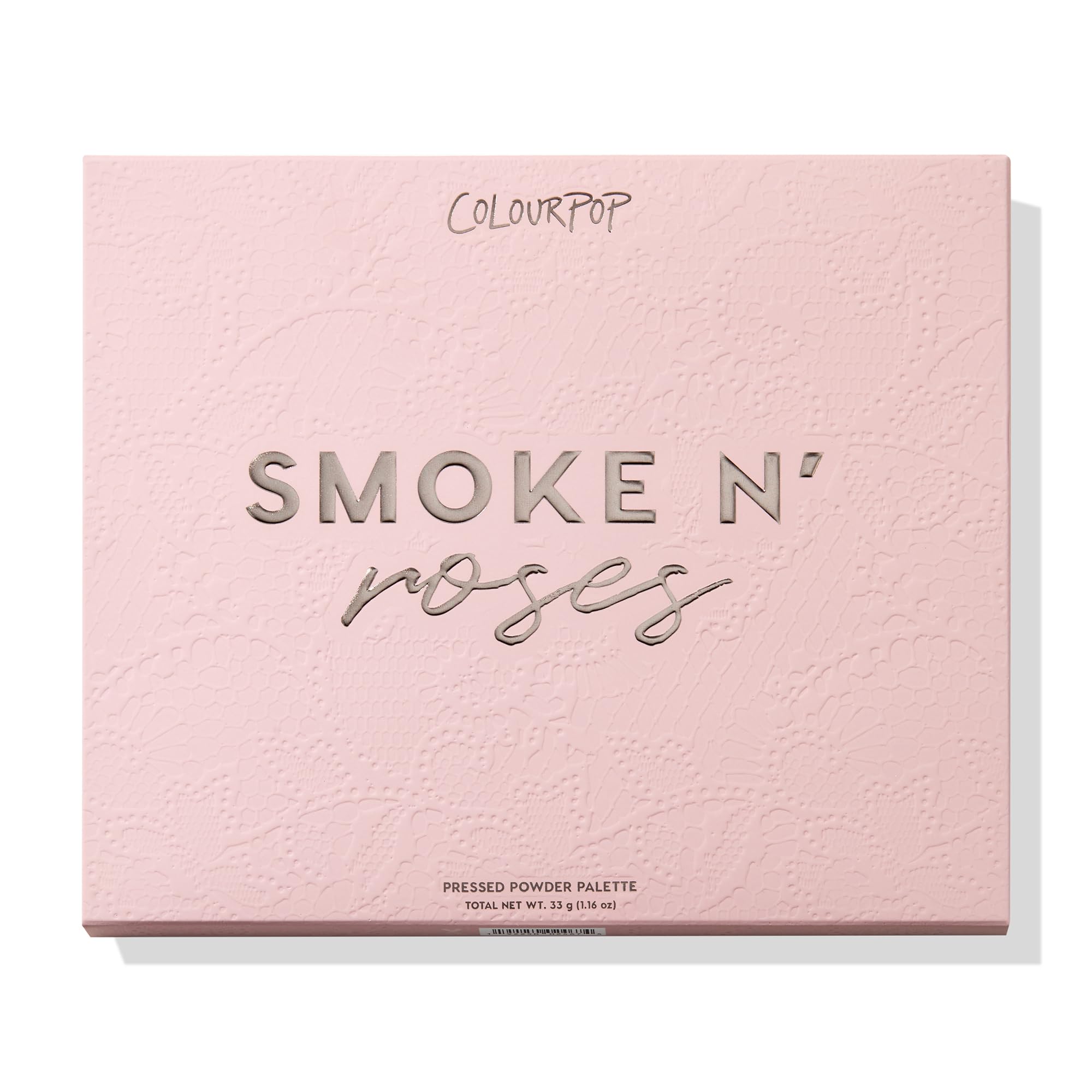 ColourPop Smoke N Roses on-eye look features rose and charcoal hues for dramatic nights.
