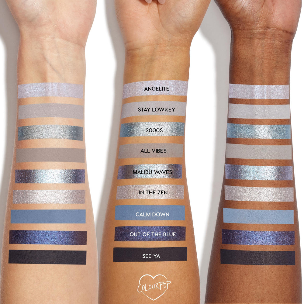 ColourPop So Elemental acabados mate y metalizados para difuminar.