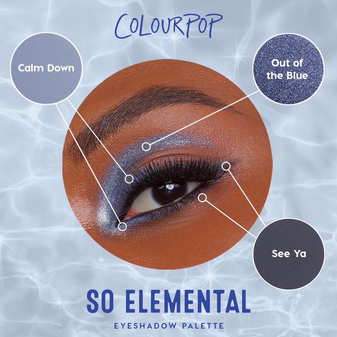 ColourPop So Elemental efecto difuminado suave para transiciones limpias.