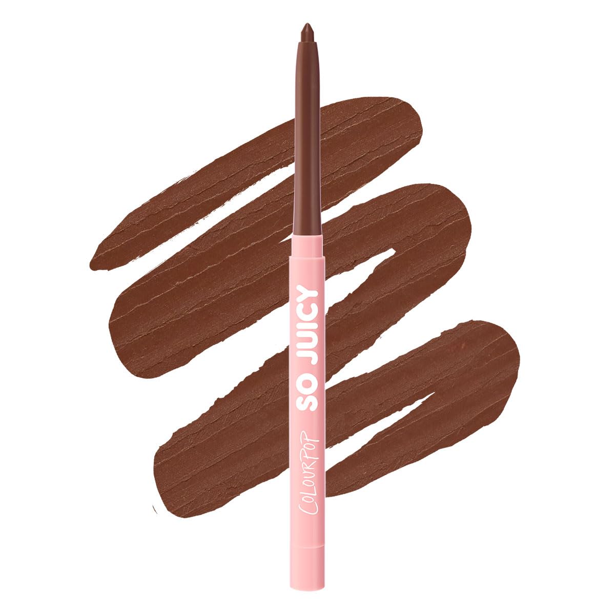 ColourPop So Juicy perfilador labial retráctil para trazos nítidos y definición duradera.