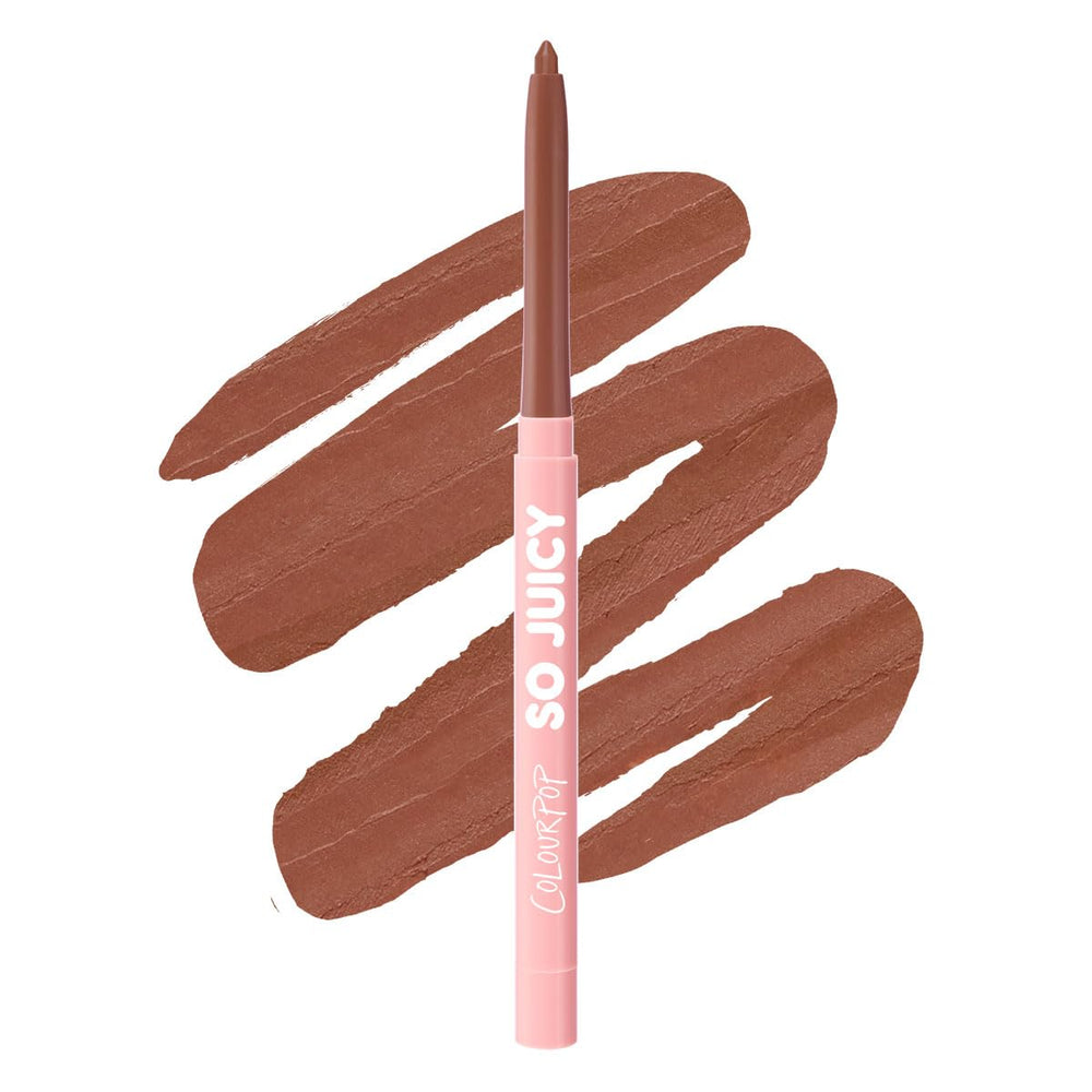 ColourPop So Juicy delineador labial retráctil para trazos precisos.