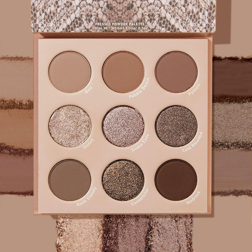ColourPop Taupe: sombras frías mate para un día natural y suave.