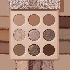 ColourPop Taupe: sombras frías mate para un día natural y suave.