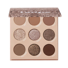 ColourPop Taupe: sombras frías con acabado metalizado para look nocturno duradero.