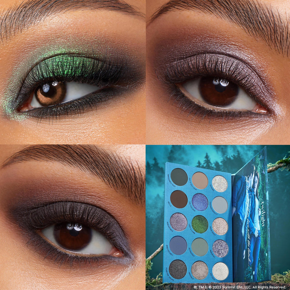 ColourPop Twilight Palette Prom Night ofrece champagne plateado para destello elegante