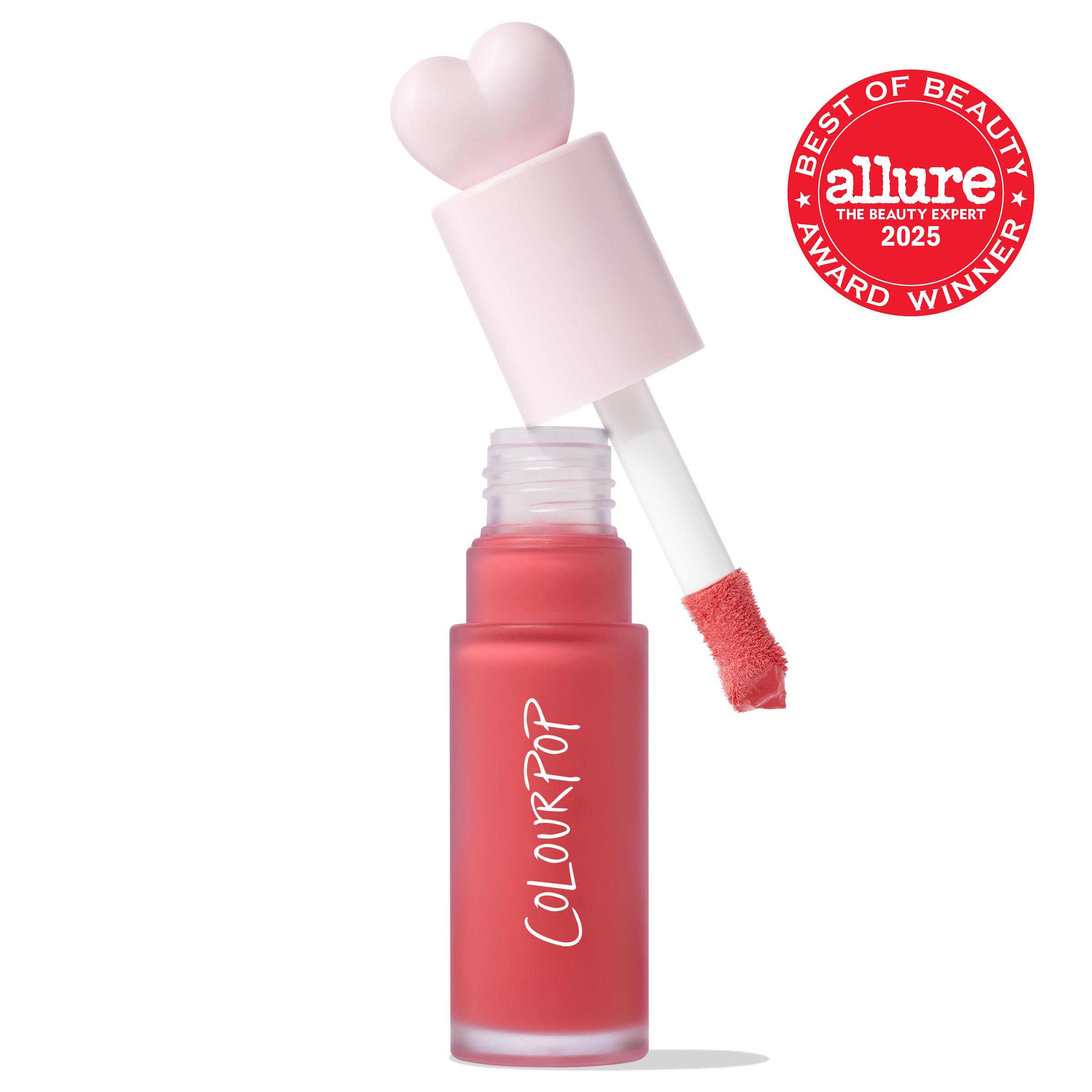 Textura sedosa del rubor líquido ligero de ColourPop que hidrata la piel