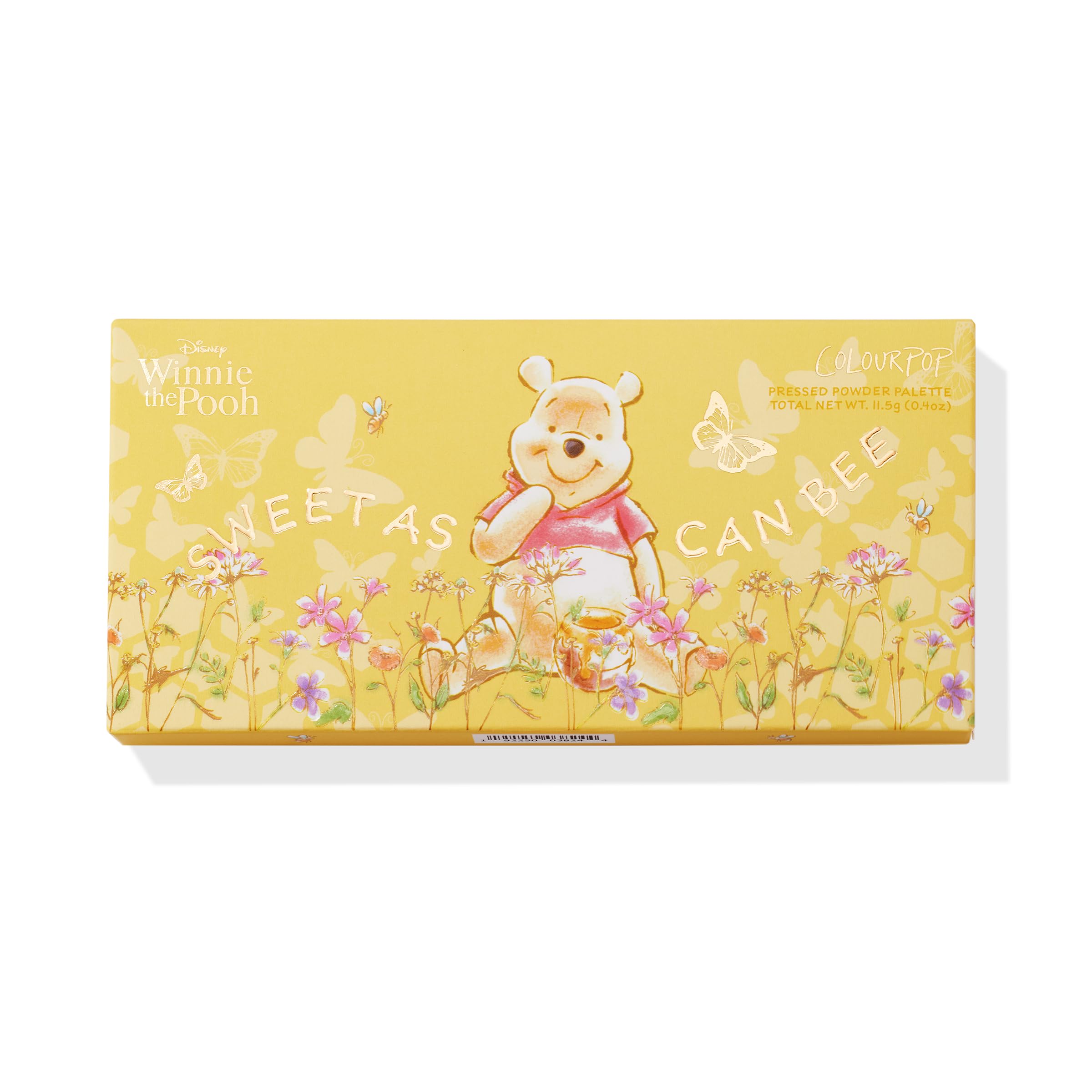 ColourPop Sweet As Can Bee con brochas firmes para mayor pigmentación y acabado nítido.