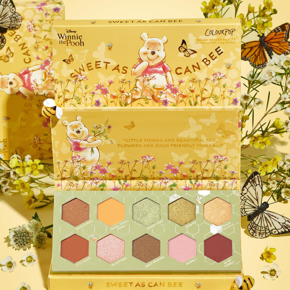 ColourPop Sweet As Can Bee textura sedosa para aplicación suave y difuminado perfecto.