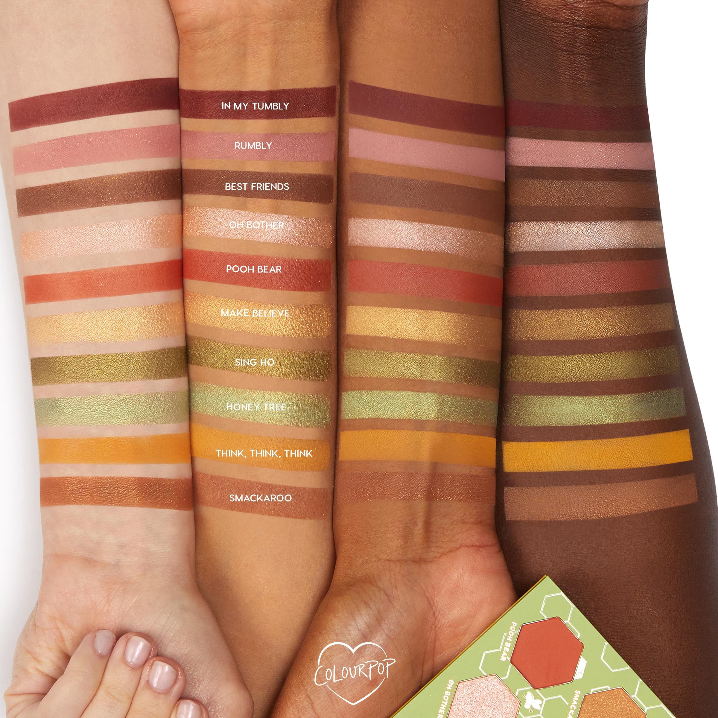 ColourPop Sweet As Can Bee en chocolate y vino para profundidad y contraste intensos.