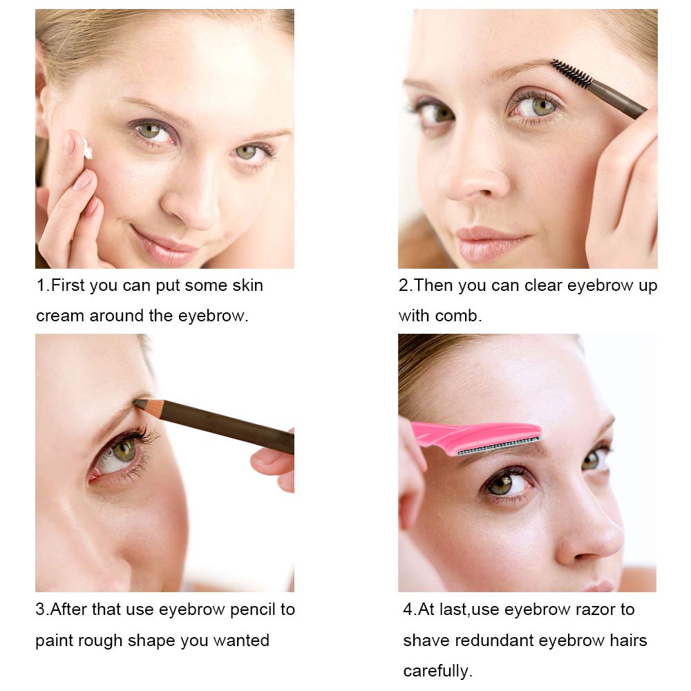 Colovis tips shave with growth direction and apply cream for smoother results.