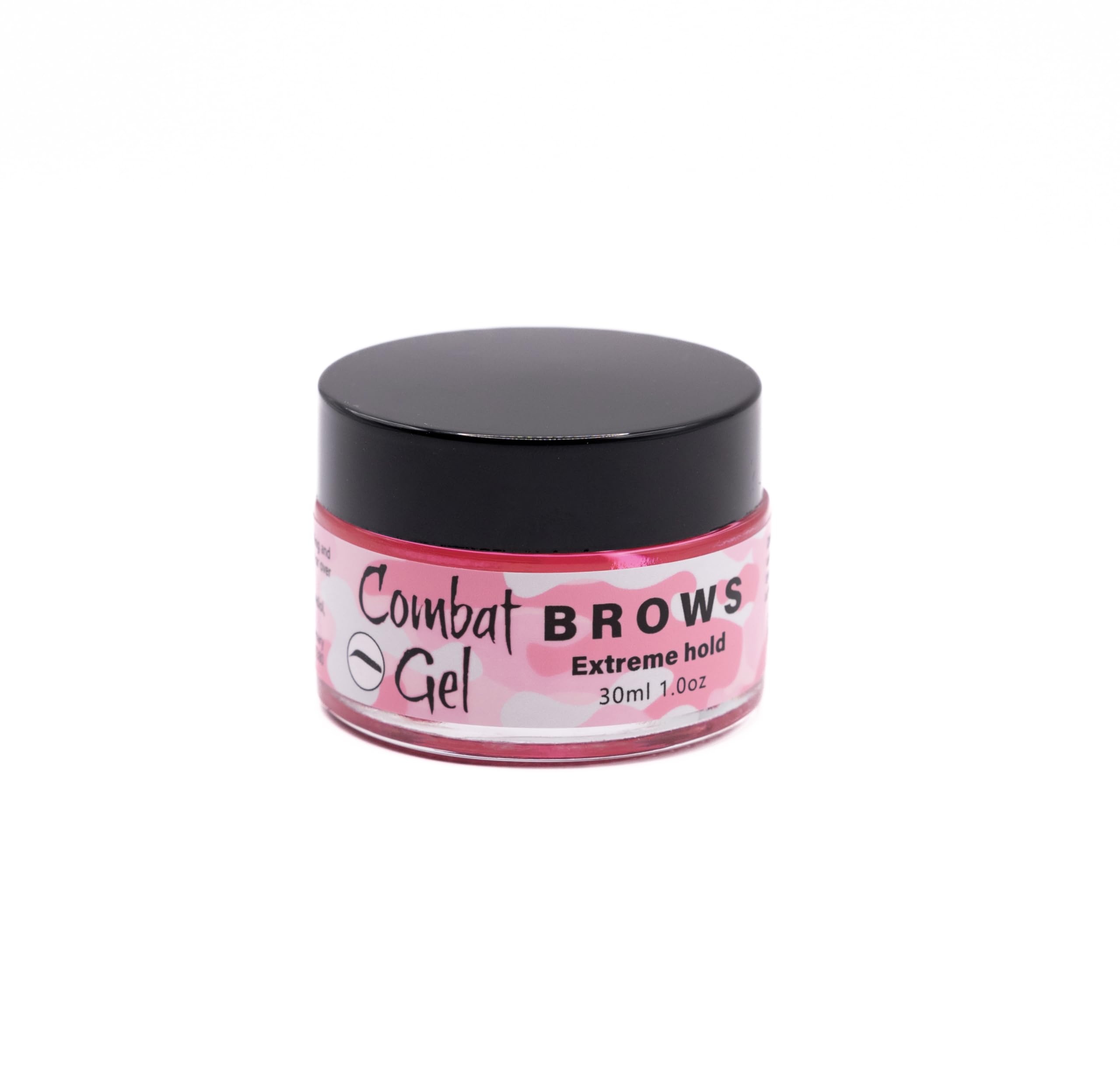 Gel Combat para cejas Rosa: fijador duradero para cejas definidas.