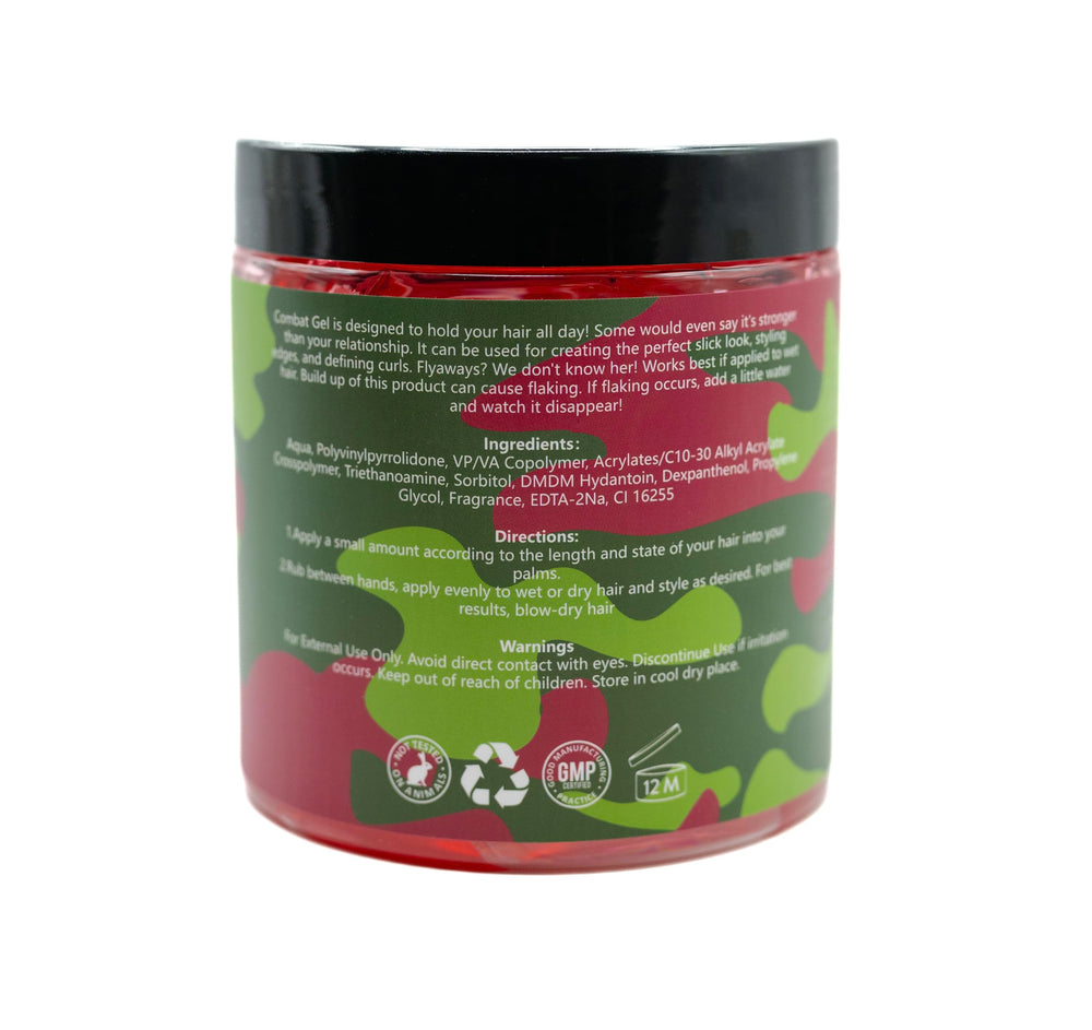 Combat Gel Definición de bordes para un estilo pulido.