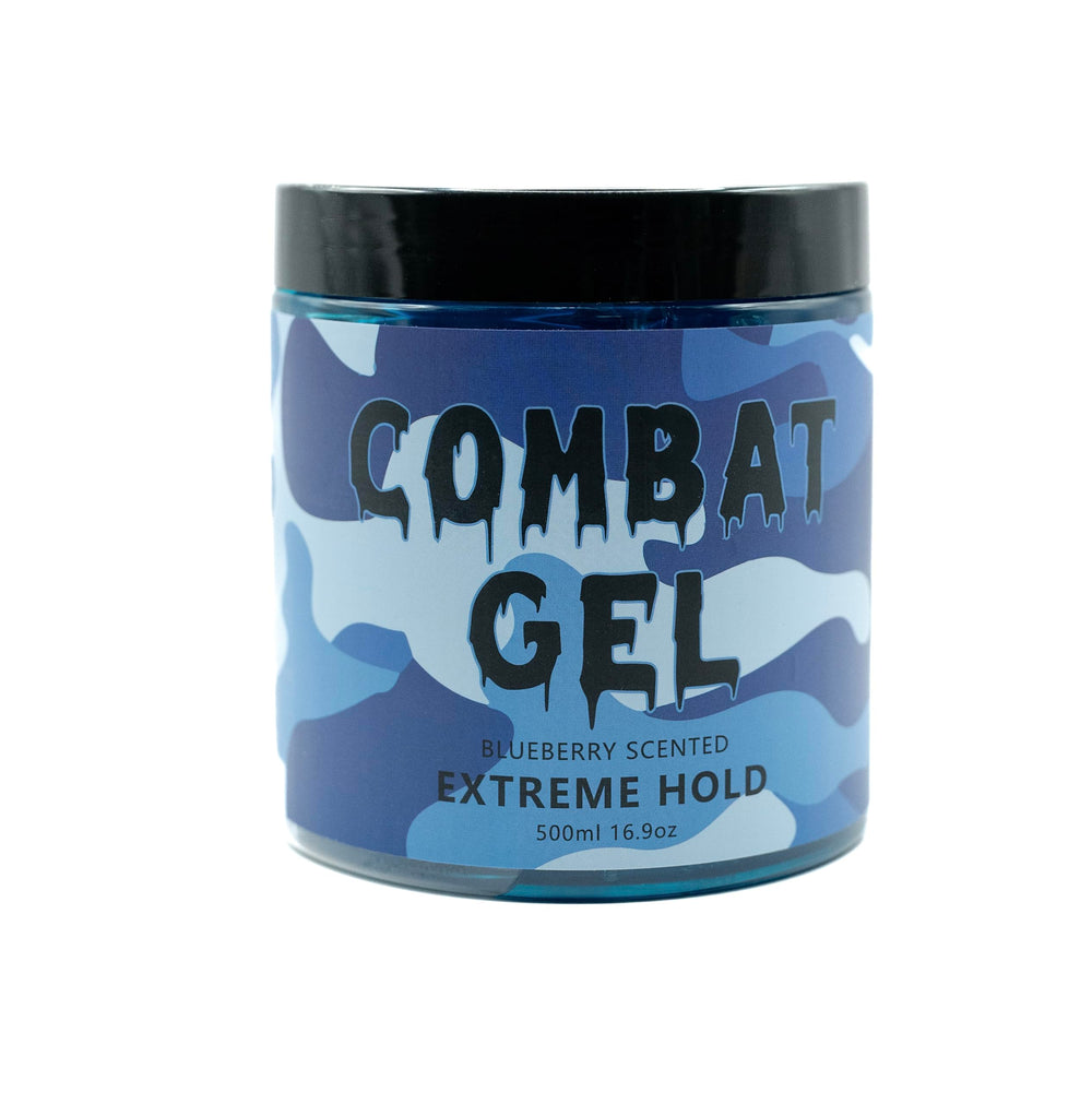 Combat Gel, aplicación suave para definir rizos y controlar la línea de bordes.