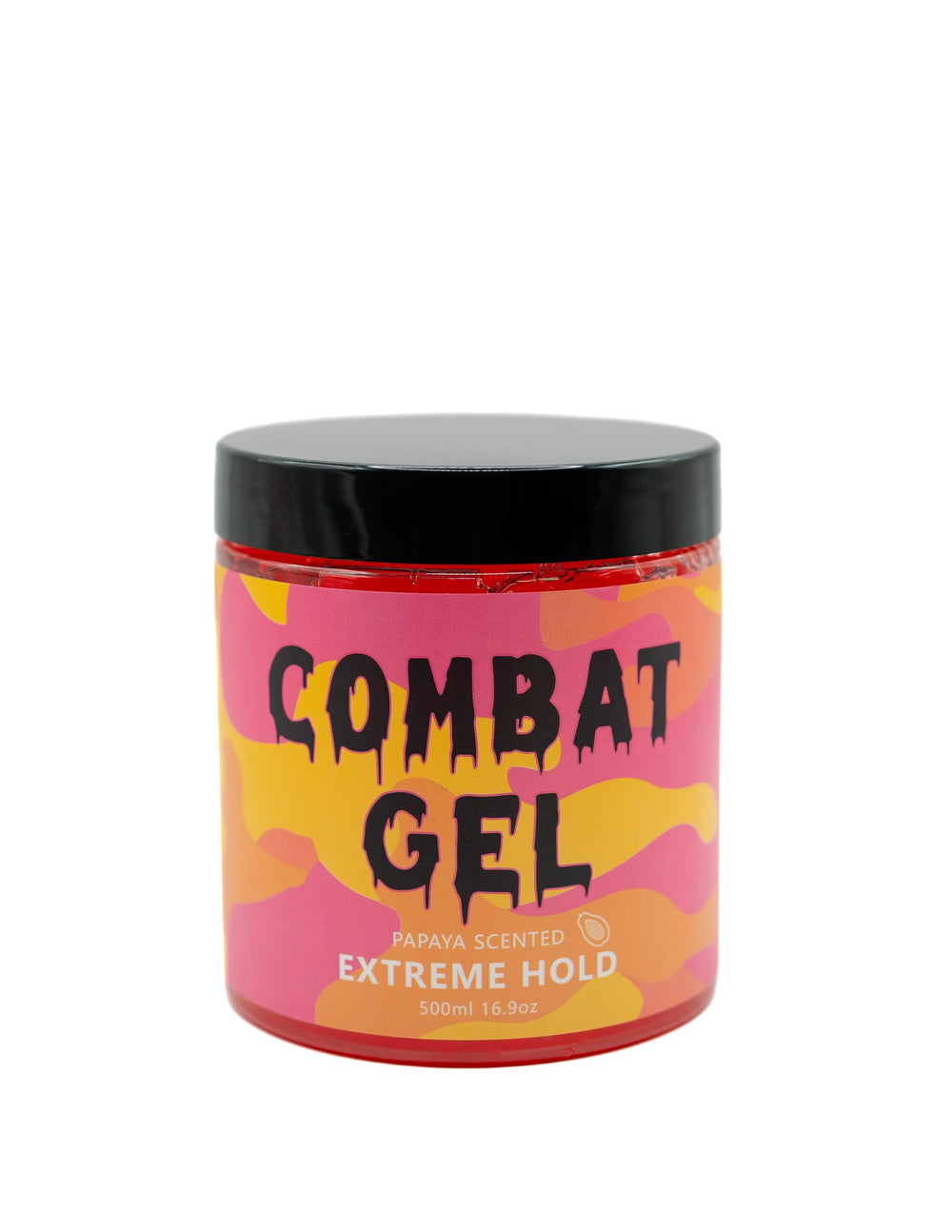 Combat Gel close-up showing sleek, smooth finish and shine.