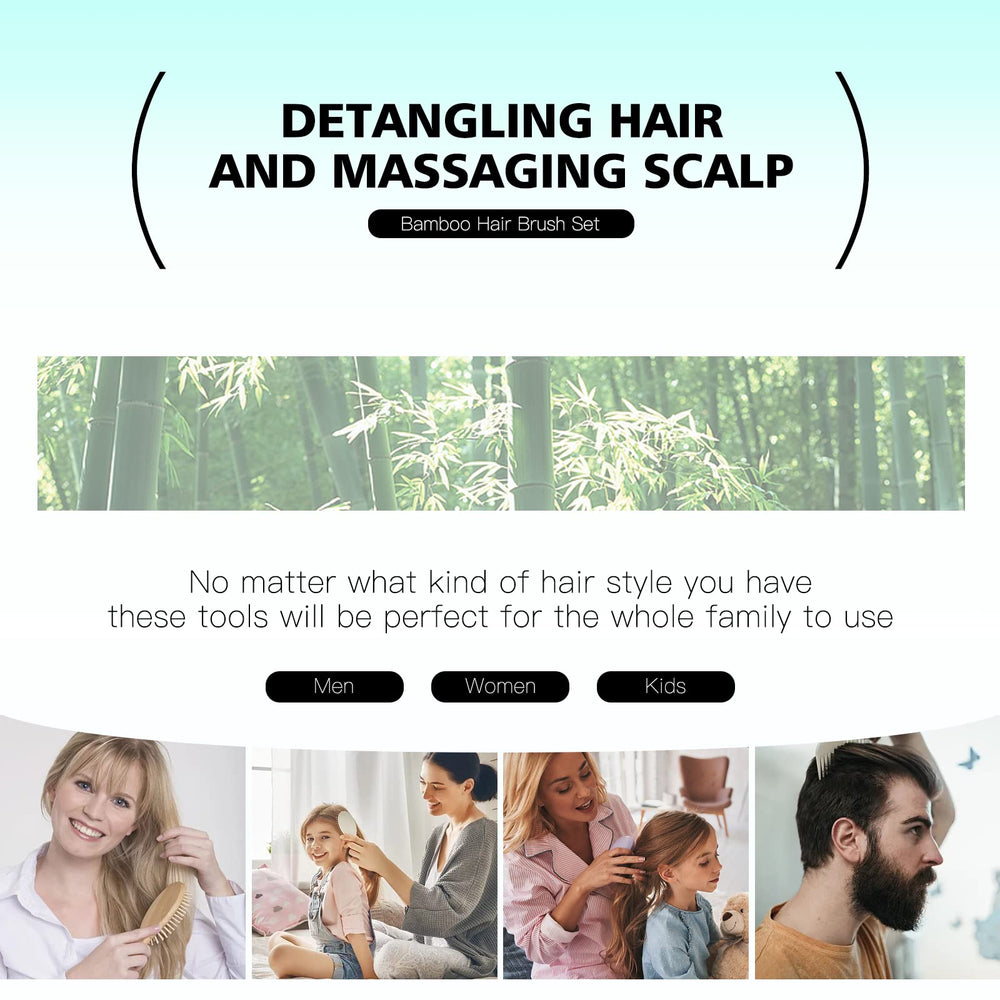 Combetter daily hair care routine suitable for all hair types.