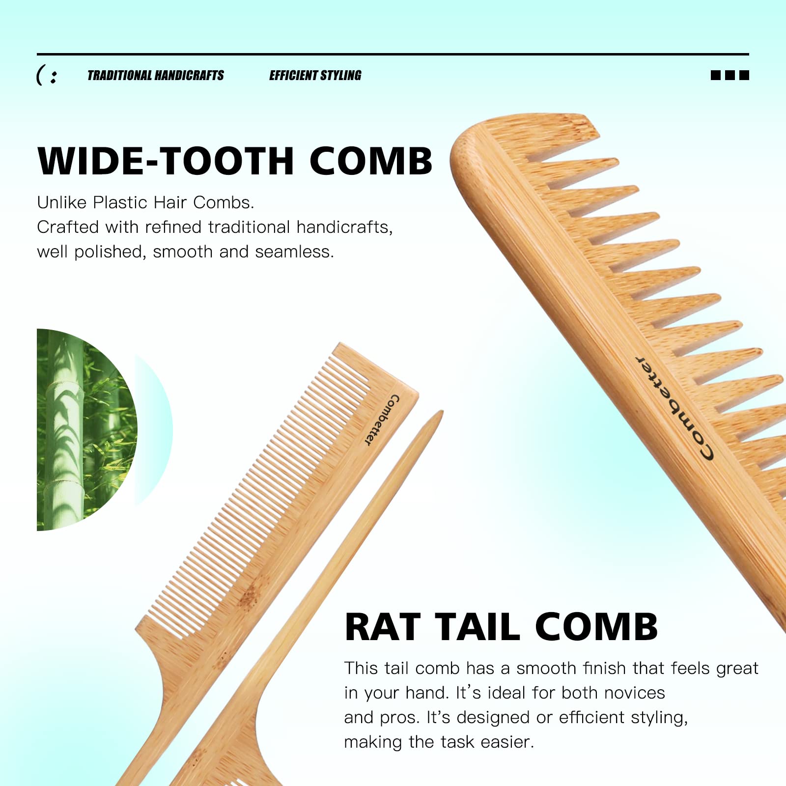 Replacement bamboo pins keep your Combetter set performing.