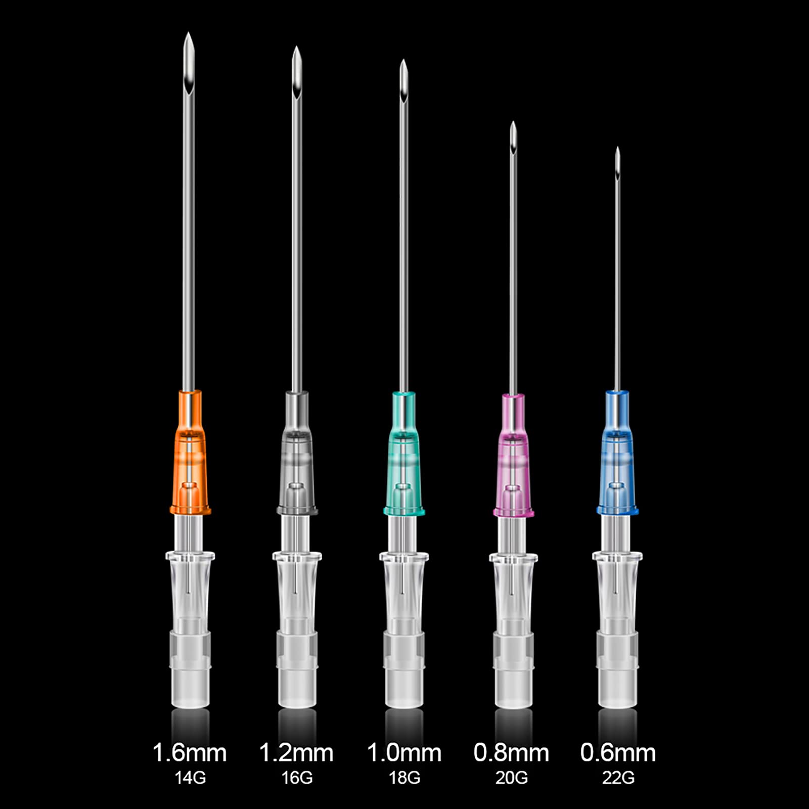 Combofix 20G aguja con empaque sellado y esterilizado para higiene