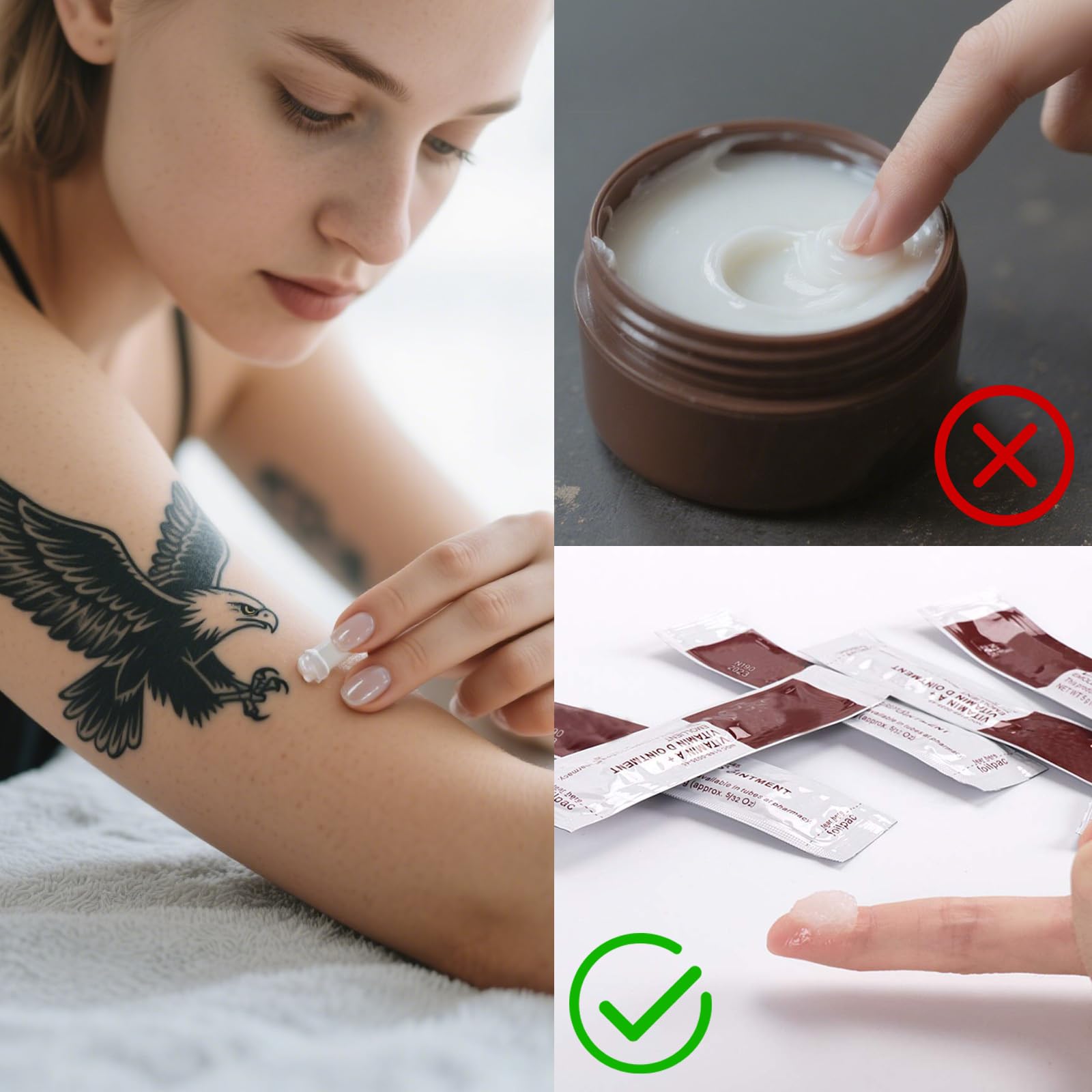Combofix apoyo profesional para tatuadores, confianza en el cuidado post.
