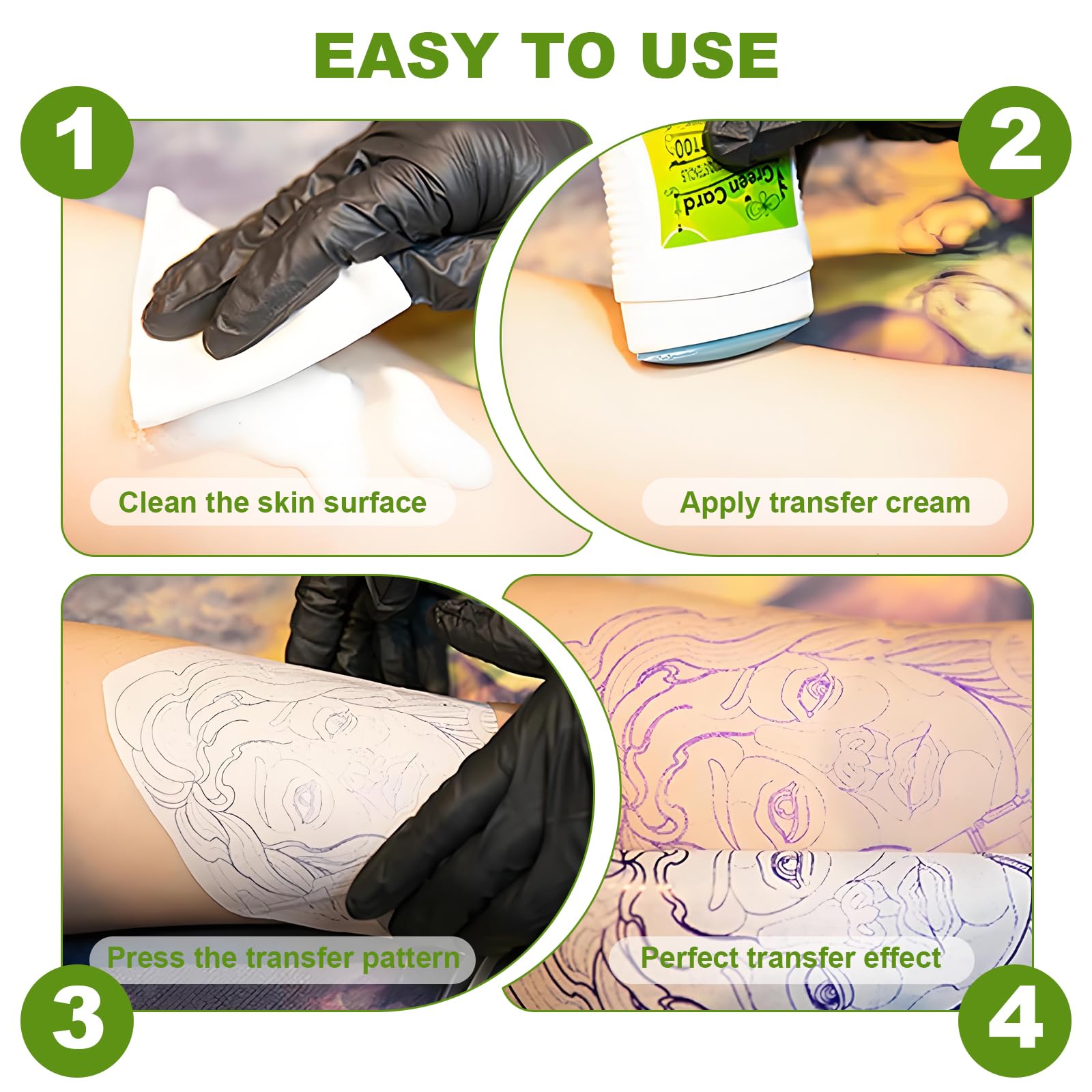 Combofix transfer soap demonstrates reliable transfers with minimal smudging.