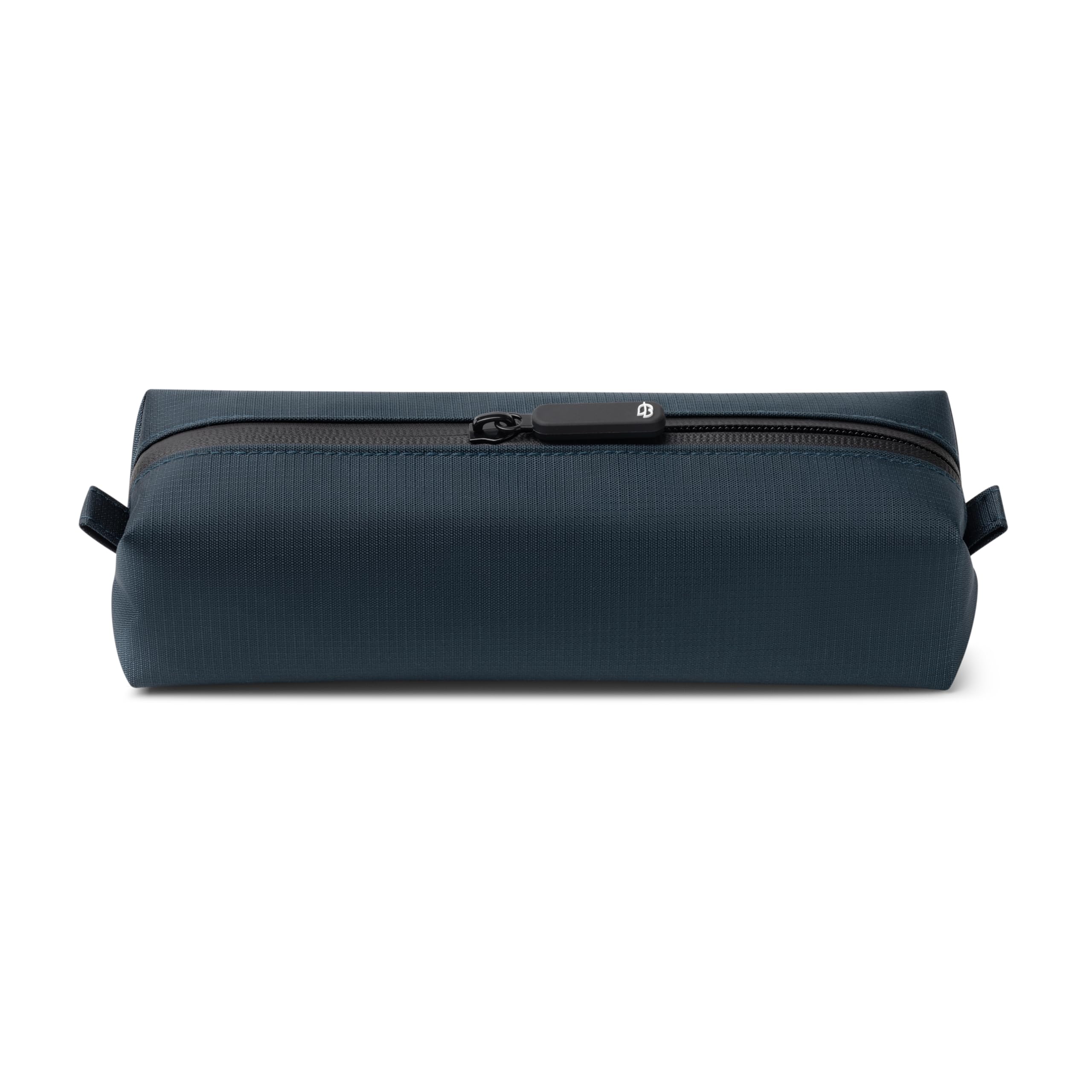 Comfyable small toiletry bag for men in blue, keeps essentials organized on trips.