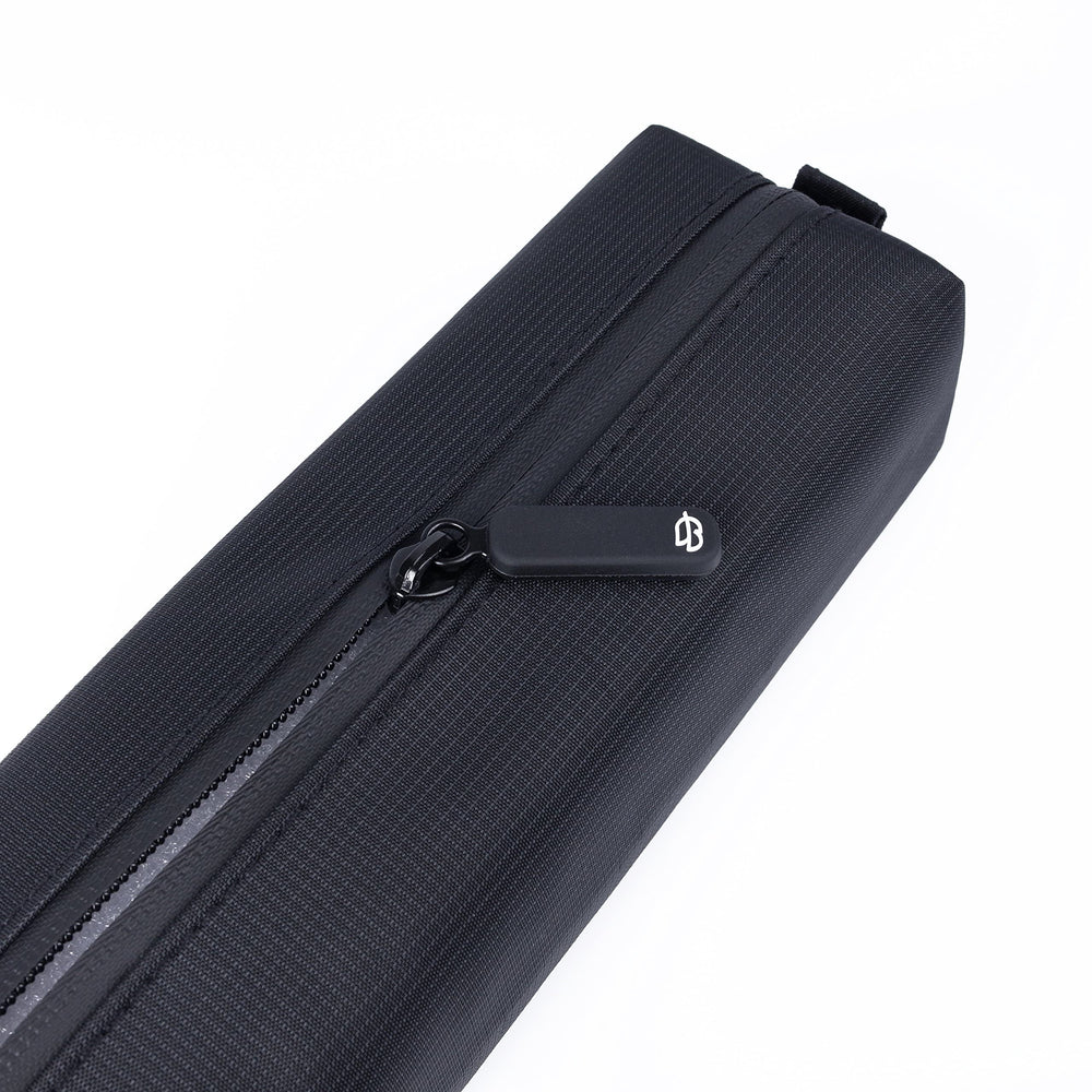 Comfyable small toiletry bag water-resistant material protects contents during travel.