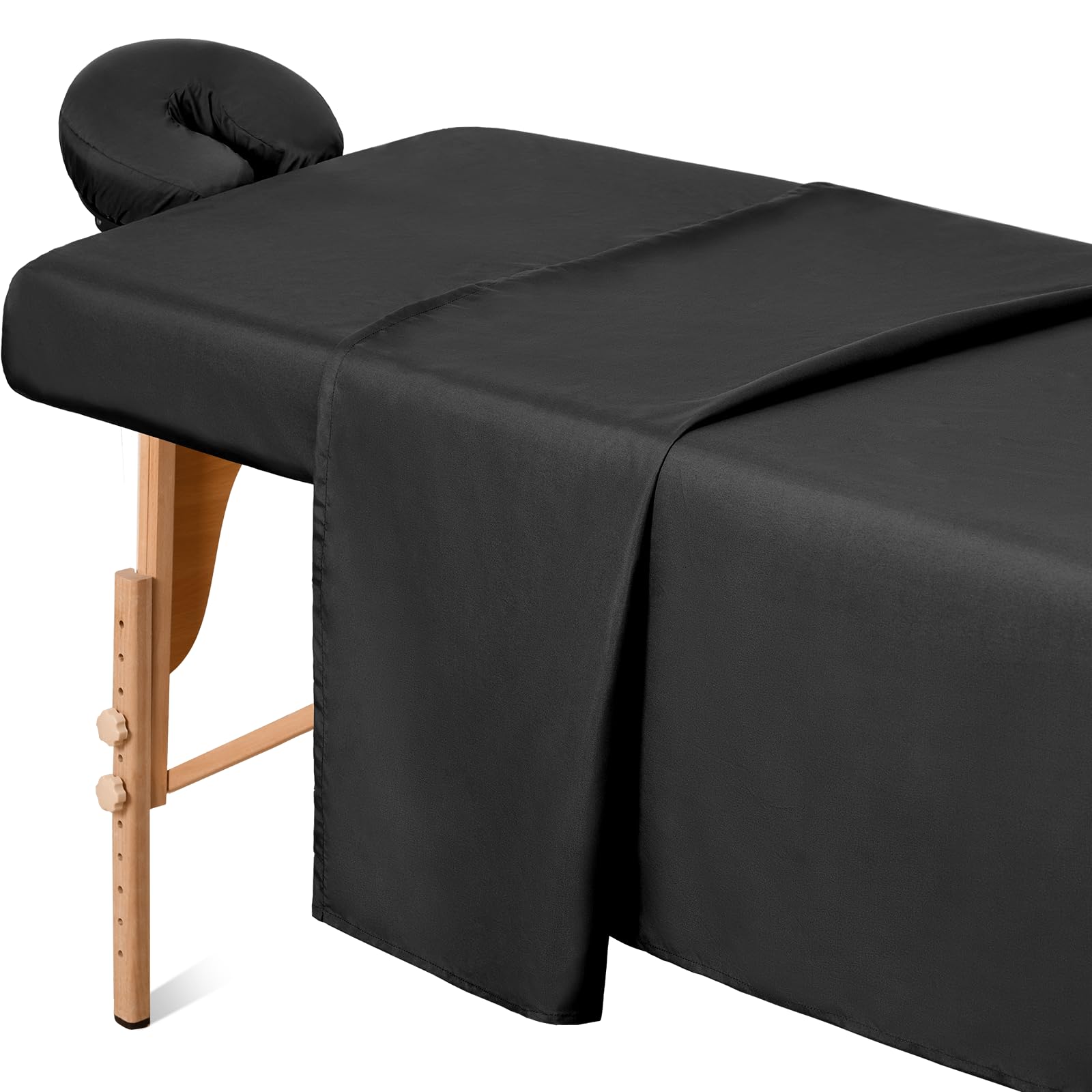Comfyanno flat sheet for massage tables offering full coverage and a soft feel.