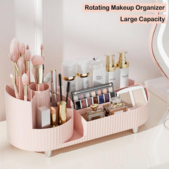 COMFYROOM left 5-compartment divider neatly organizes brushes and small items.