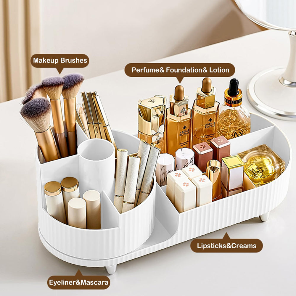 COMFYROOM left compartments neatly separate brushes and tools for easy access
