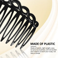 COMNICO lightweight combs are easy to carry for quick touch-ups.