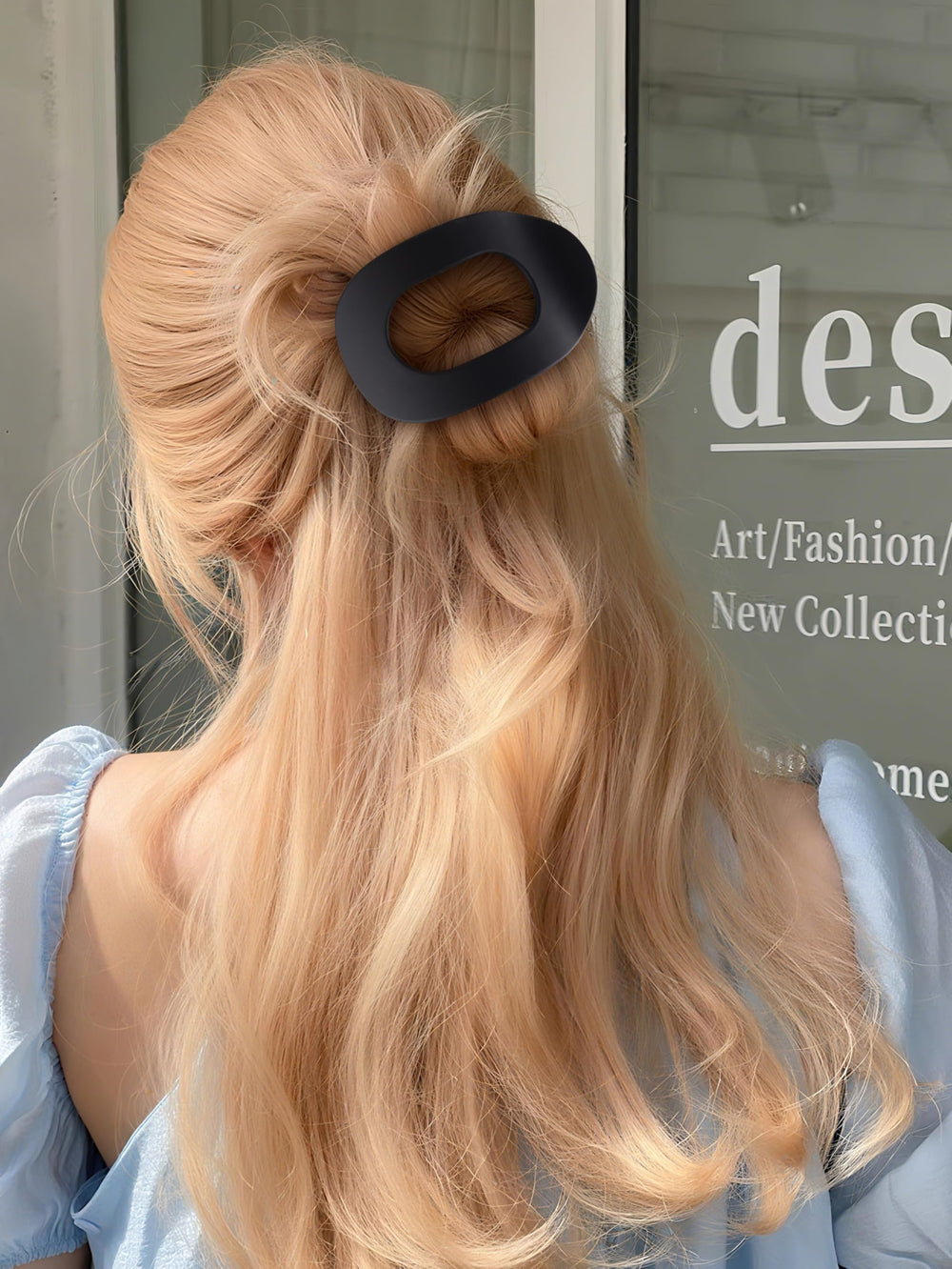 Comott large hair clip teeth grip thick or thin hair securely
