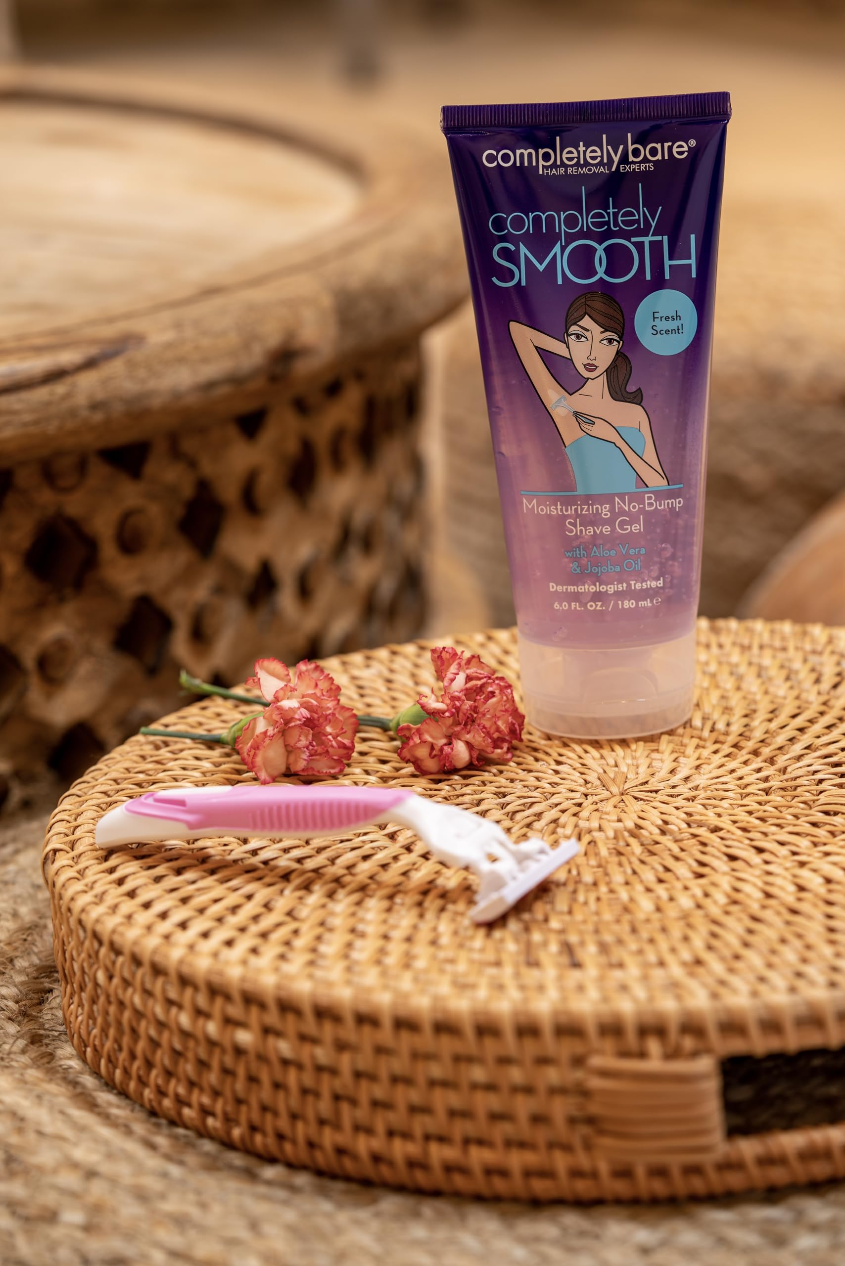 Completely Bare SMOOTH: Made in USA and dermatologist-tested for quality assurance.