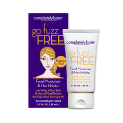 Completely Bare go fuzz FREE, bote de crema para cuidado facial diario y suave