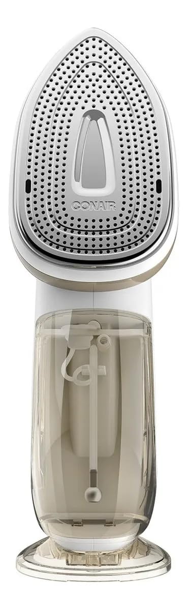 Conair 2-in-1 steamer-iron flat-iron mode for crisp collars and creases