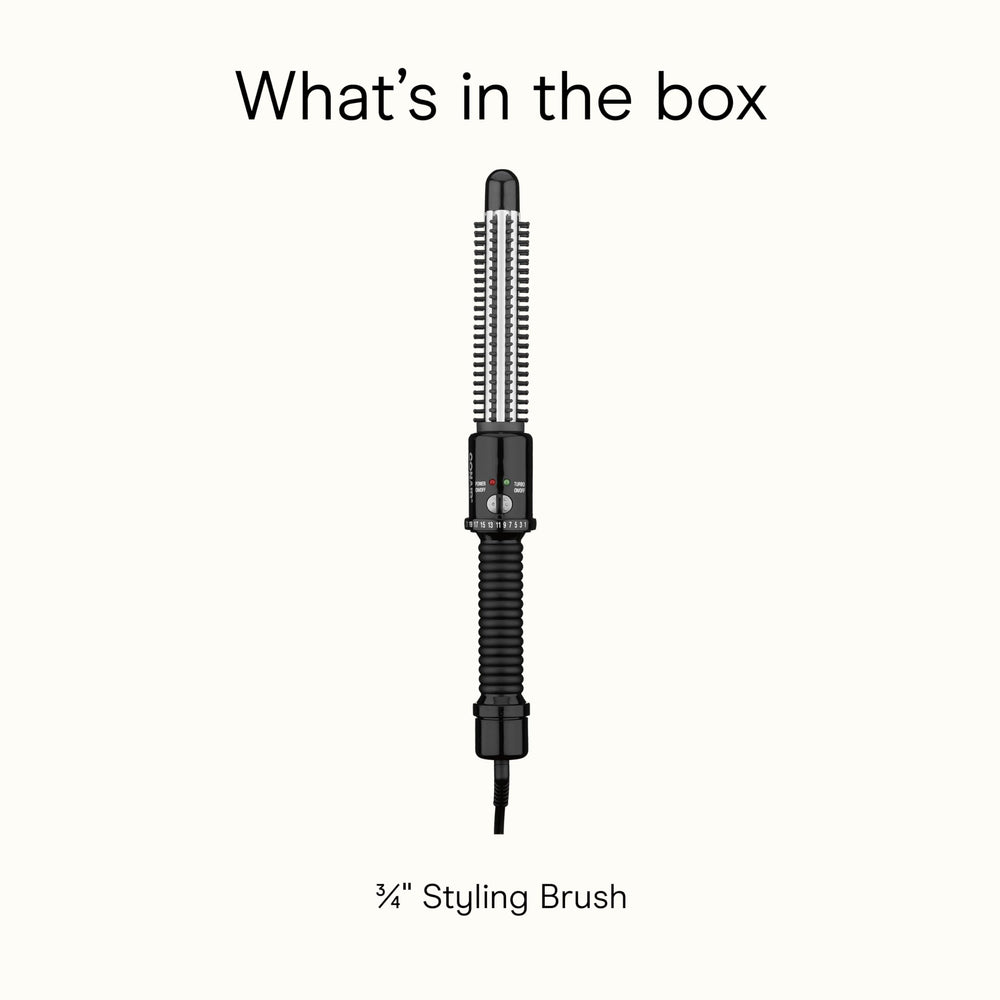 Conair Auto Off safety feature on curling brush