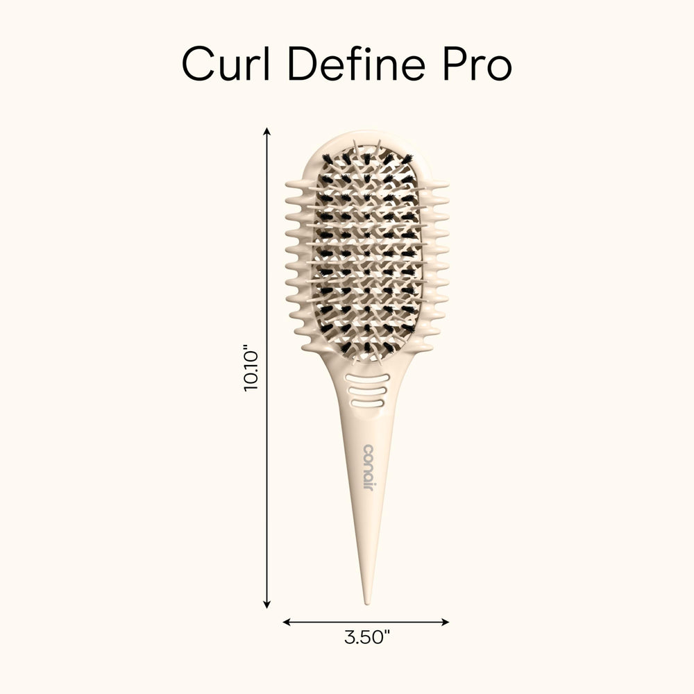 Conair Curl Define Pro brush frizz-control results