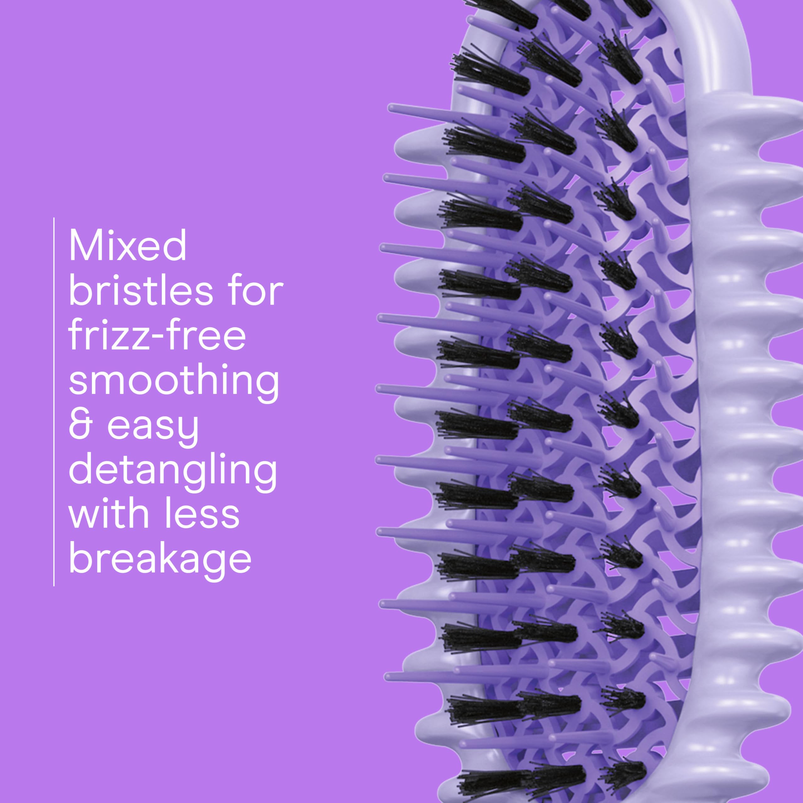 Conair Curl Define Pro brush sectioning handle enables precise parting