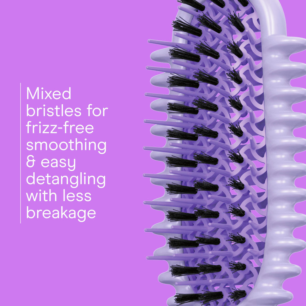 Conair Curl Define Pro brush sectioning handle enables precise parting