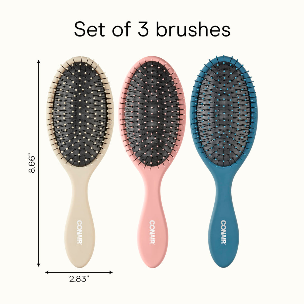 Conair Detangling Brush suitable for wet hair detangling.