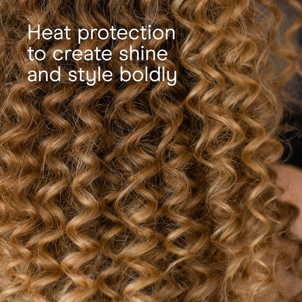 Conair curling iron cool tip provides safe handling during styling.