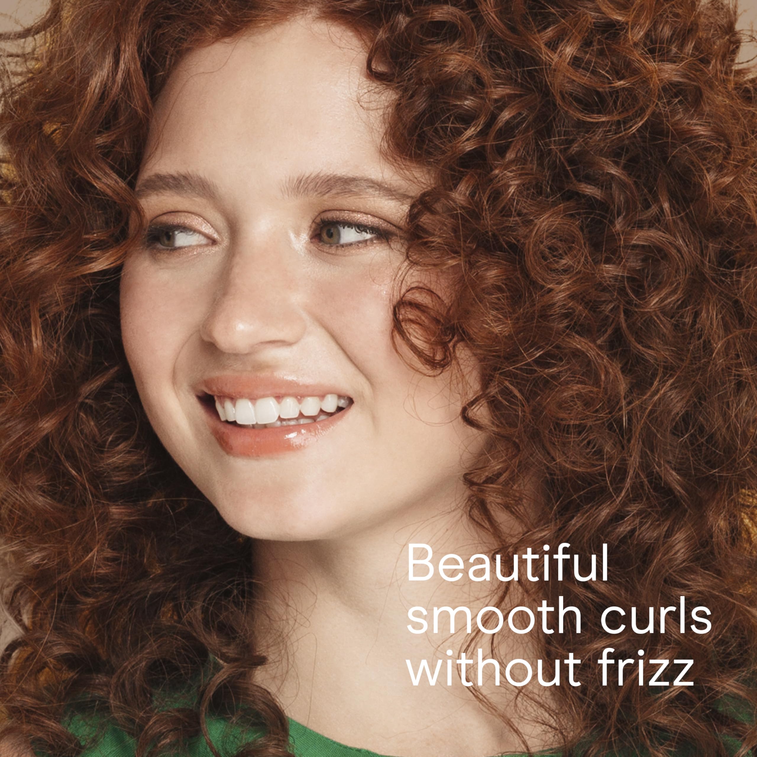Conair curling iron cool-tip close-up emphasizes safe handling and precise curling.